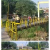 Jembatan Besi Kota Bangun Memprihatinkan, Pengendara Motor Terancam Jatuh!