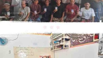Lapas Kotapinang Gelar Pembinaan Mental dan Rohani bagi Warga Binaan, Kemenag Labuhanbatu Selatan Berikan Tausiah dan Buku Panduan Sholat