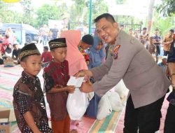 Kapolres Batu Bara Hadiri Kenduri Kampung Bersih Desa di Kapal Merah