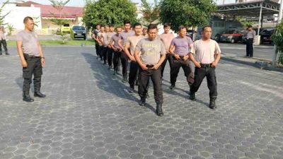 Polres Batu Bara Gelar Latihan Dalmas Tingkatkan Kesiapan Pengamanan Pilkada 2024