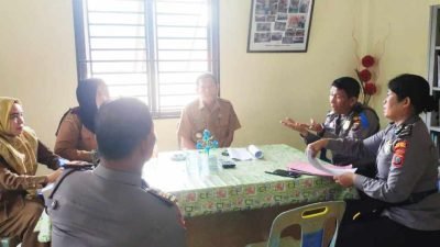 Sat Binmas Polres Tebing Tinggi Gelar Sosialisasi Pencegahan Penipuan Online dan Curanmor