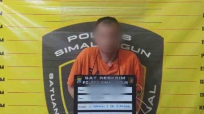Sat Reskrim Polres Simalungun Lakukan Ptoses Hukum Terhadap Tersangka Cabuli 2 Anak Kandung