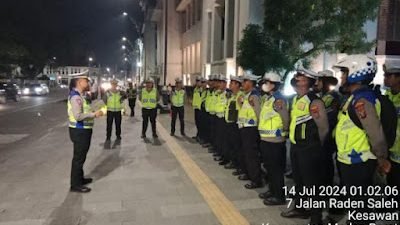 Satlantas Polrestabes Medan Gelar Razia, 121 Sepeda Motor Diamankan!