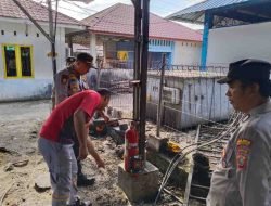 Kapolsek Pulau-Pulau Batu Gelar Patroli Dialogis di Kantor PLN Pulau Tello, Jaga Kondusifitas dan Cegah Kejahatan