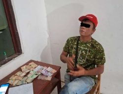 Polsek Serbalawan Tangkap Pelaku Perjudian Togel Hongkong di Warung Tuak