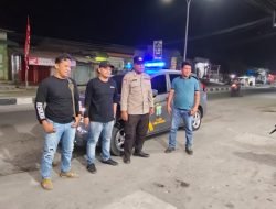 Polsek Labuhan Ruku Intensifkan Patroli Malam, Situasi Kondusif