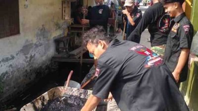 GRIB Kelurahan Belawan 2 Gelar Gotong Royong Bersama Masyarakat