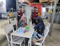 Patroli Intensif Jaga Kamtibmas di Lima Puluh, Polres Batu Bara