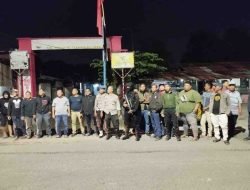 Polsek Medan Tembung Gelar Patroli Gabungan Ciptakan Keamanan Desa Laudendang