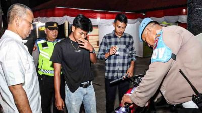 Polres Tebing Tinggi Gelar Patroli Skala Besar, Amankan 29 Kendaraan Tak Sesuai Spesifikasi