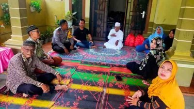 Bhabinkamtibmas Tebing Tinggi Sambangi Warga dan Sampaikan Pesan Kamtibmas