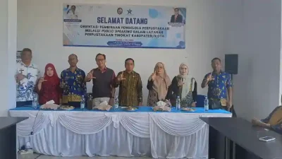Orientasi Pengelolaan Perpustakaan Melalui Publik Speaking Sukses di Kabupaten Deli Serdang