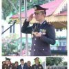 Kapolres Tebing Tinggi Pimpin Upacara Hari Bhayangkara Ke-78 di Lapangan Merdeka