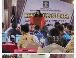Lapas Kotapinang Ikuti Rekonsiliasi dan Pemutakhiran Data Keuangan dan BMN Semester I TA 2024