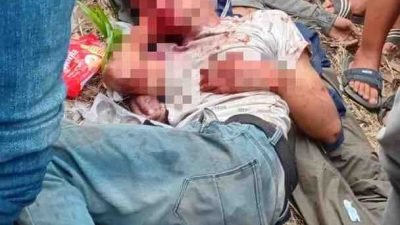 Dua Bandit Jalanan Babak Belur Diamuk Massa di Medan Marelan