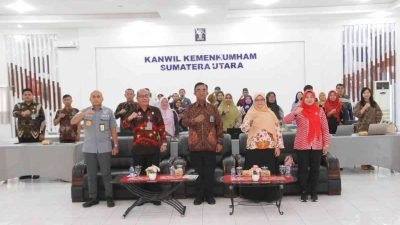 Pacu inovasi lokal Kanwil Menkumham Sumut Gelar FGD Asistensi Teknis dan Penelusuran Dokumen Paten.