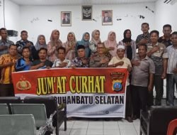Kegiatan Jum’at Curhat di Desa Simatahari: Kapolres Labuhanbatu Selatan Tampung Keluhan Warga