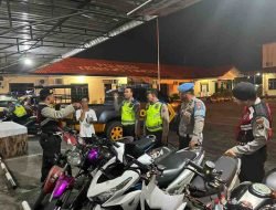 Polres Tebing Tinggi Lakukan Patroli Skala Besar, Antisipasi Geng Motor dan Kenakalan Remaja
