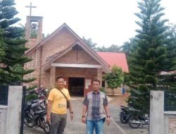 Personil Polsek Labuhan Ruku Laksanakan Patroli dan Pengamanan Ibadah Minggu di Gereja-Gereja Wilkum Polsek Labuhan Ruku