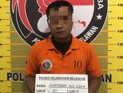 Sat Narkoba Polres Pelabuhan Belawan Berhasil Tangkap Pengedar Narkoba di Jalan Jala