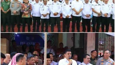Wakapolres Labuhanbatu Hadiri Pelantikan Pengurus DPC APDESI Kabupaten Labuhanbatu
