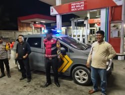 Personel Polsek Labuhan Ruku Laksanakan Patroli Malam di Wilayah Hukum Polres Batu Bara