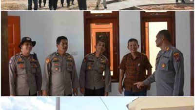 Kapolres Labuhanbatu Selatan Resmikan Penyerahan Rumah Dinas