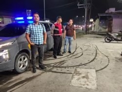 Polsek Labuhan Ruku Giat Patroli Malam, Jamin Keamanan Masyarakat di Tanjung Tiram dan Sekitarnya