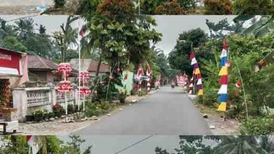 Warga Paluh Manan Antusias Hias Halaman Rumah Sambut HUT RI ke-79 dengan Tema Merah Putih