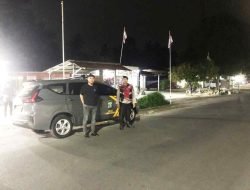 Polsek Lima Puluh Gelar Patroli Malam untuk Memelihara Kamtibmas di Wilayah Hukum