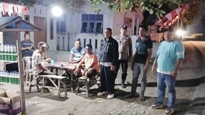Polsek Medang Deras Gelar Patroli Malam, Antisipasi Kejahatan dan Gangguan Kamtibmas