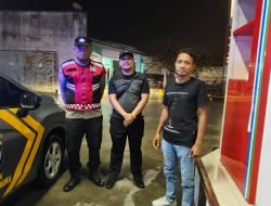 Patroli Malam Polsek Labuhan Ruku Amankan Situasi Kamtibmas di Wilayah Hukum Polres Batu Bara