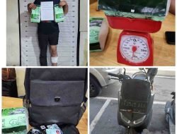 Kurir Sabu Melawan Polisi, Dilumpuhkan dengan Tindakan Tegas