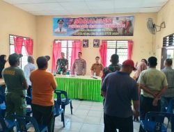 Kapolsek Rambutan Sosialisasikan Pencegahan Kebakaran, Warga Diminta Waspada