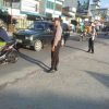 Polsek Indrapura Gelar Pengaturan Lalu Lintas di Jalinsum Simpang Tanjung Kuba