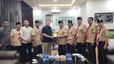 Pusbakum Kwarcab Gerakan Pramuka Deli Serdang Gelar Audensi dengan Kajari DS, Bahas Kolaborasi Hukum dan Edukasi