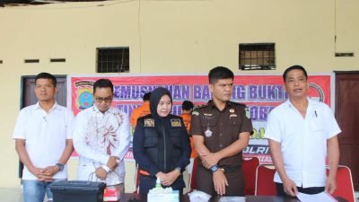 Satuan Reserse Narkoba Polres Serdang Bedagai Musnahkan Barang Bukti Narkotika Jenis Sabu