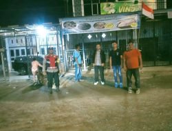 Patroli Malam Polsek Medang Deras, Antisipasi Kejahatan di Wilayah Hukum