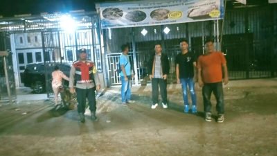 Patroli Malam Polsek Medang Deras, Antisipasi Kejahatan di Wilayah Hukum
