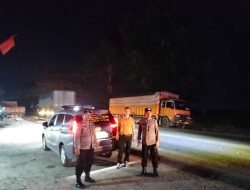 Patroli Mobile Malam Hari, Polsek Lima Puluh Berhasil Ciptakan Situasi Aman dan Kondusif