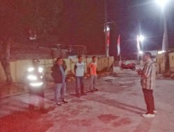 Personil Polsek Medang Deras Gelar Patroli Malam, Antisipasi Kejahatan dan Gangguan Kamtibmas