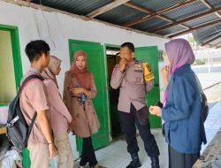 Bhabinkamtibmas Polres Tebing Tinggi Ingatkan Mahasiswa KKN Waspadai Berita Hoaks