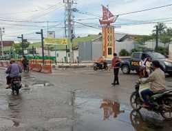 Kanit Samapta Polsek Labuhan Ruku Laksanakan Strong Point di Simpang Empat Tanjung Tiram