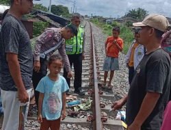 Tragedi di Perlintasan: Pejalan Kaki Tewas Ditabrak Kereta Api di Batu Bara
