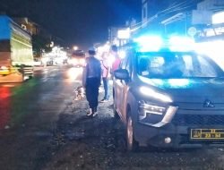 Polsek Indrapura Gelar Patroli Malam Antisipasi Balap Liar dan Aksi Kriminalitas