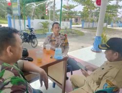 Bhabinkamtibmas Polsubsektor Sei Suka Gelar Sambang dan Sosialisasi Antisipasi Kejahatan Jalanan di Desa Pematang Jering