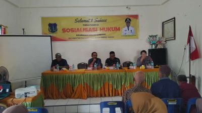 Kapolsek Padang Hilir Sosialisasi Hukum, Ajak Masyarakat Hindari Pelanggaran