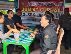 Polsek Lima Puluh Gelar Program “Jumat Curhat” di Desa Perkebunan Dolok, Batu Bara