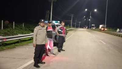 Personel Polsek Lima Puluh Gelar Patroli Mobile Malam Hari, Pastikan Kamtibmas Aman dan Kondusi