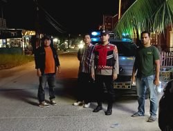 Polsek Medang Deras Laksanakan Patroli Malam untuk Antisipasi Kejahatan dan Premanisme